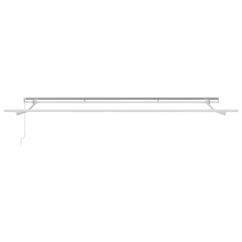 Awning Retractable Light grey 450 x 350 x 165 cm Polyester