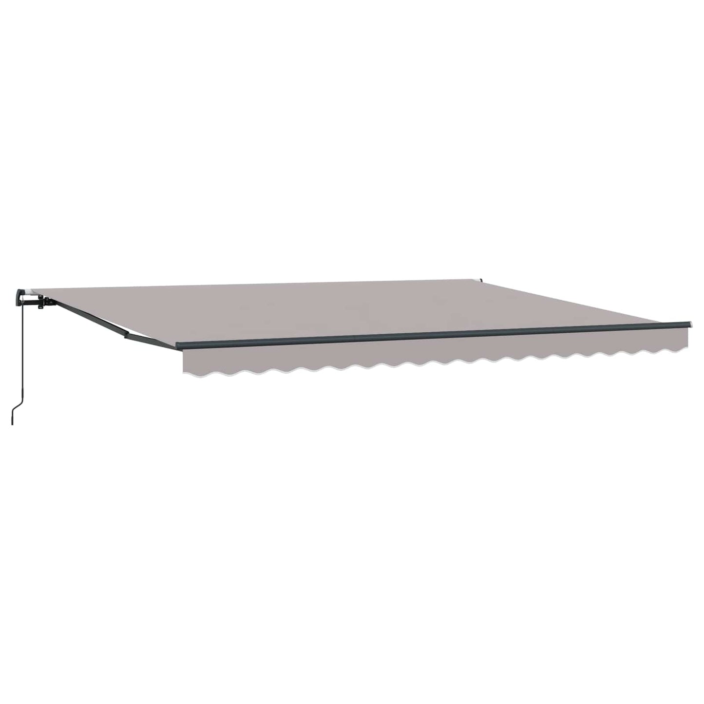 Retractable Awning Light Grey 450 x 350 cm