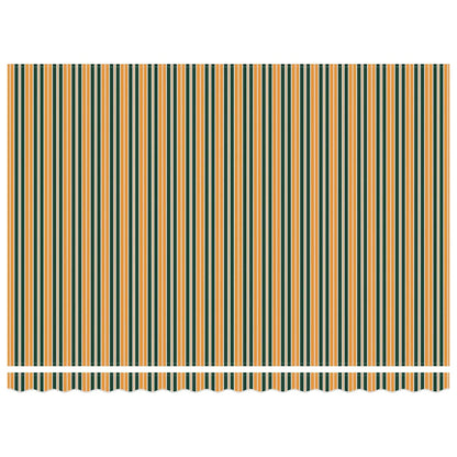 Awning Green and Yellow 450 x 350 x 165 cm Polyester