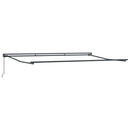 Retractable Awning Manual Anthracite 500 x 300 cm