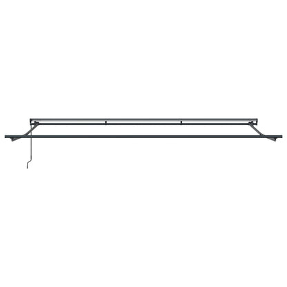 Retractable Awning Manual Anthracite 500 x 300 cm
