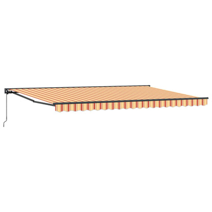 Awning Frame Multicolour 500 x 300 cm Polyester with PU coating