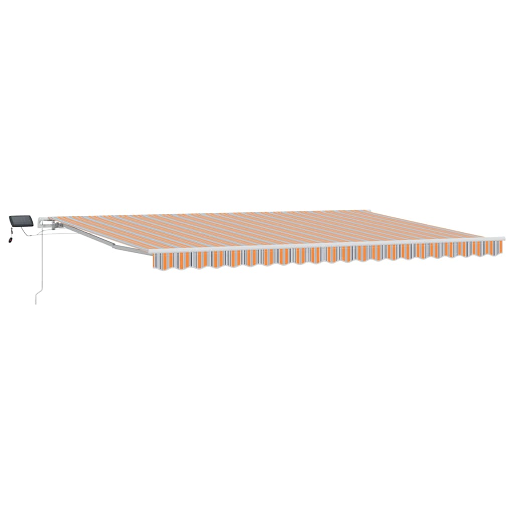 Retractable Awning Multicolour 500 x 300 x 165 cm