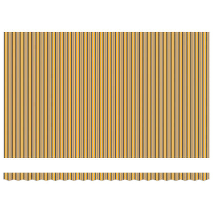 Retractable Awning Multicolour 500 x 300 cm Fabric