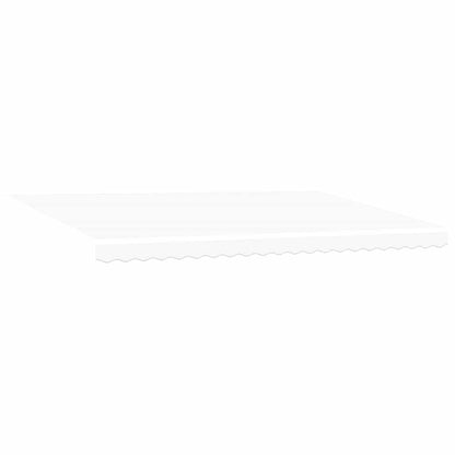 Awning Manual White 500 x 300 x 165 cm Polyester and Metal