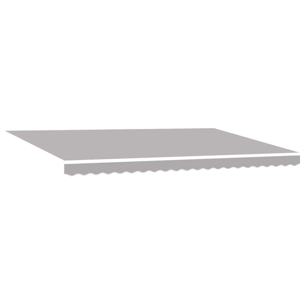 Awning Manual Light Grey 500 x 300 x 165 cm Polyester and Metal