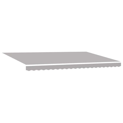 Awning Manual Light Grey 500 x 300 x 165 cm Polyester and Metal