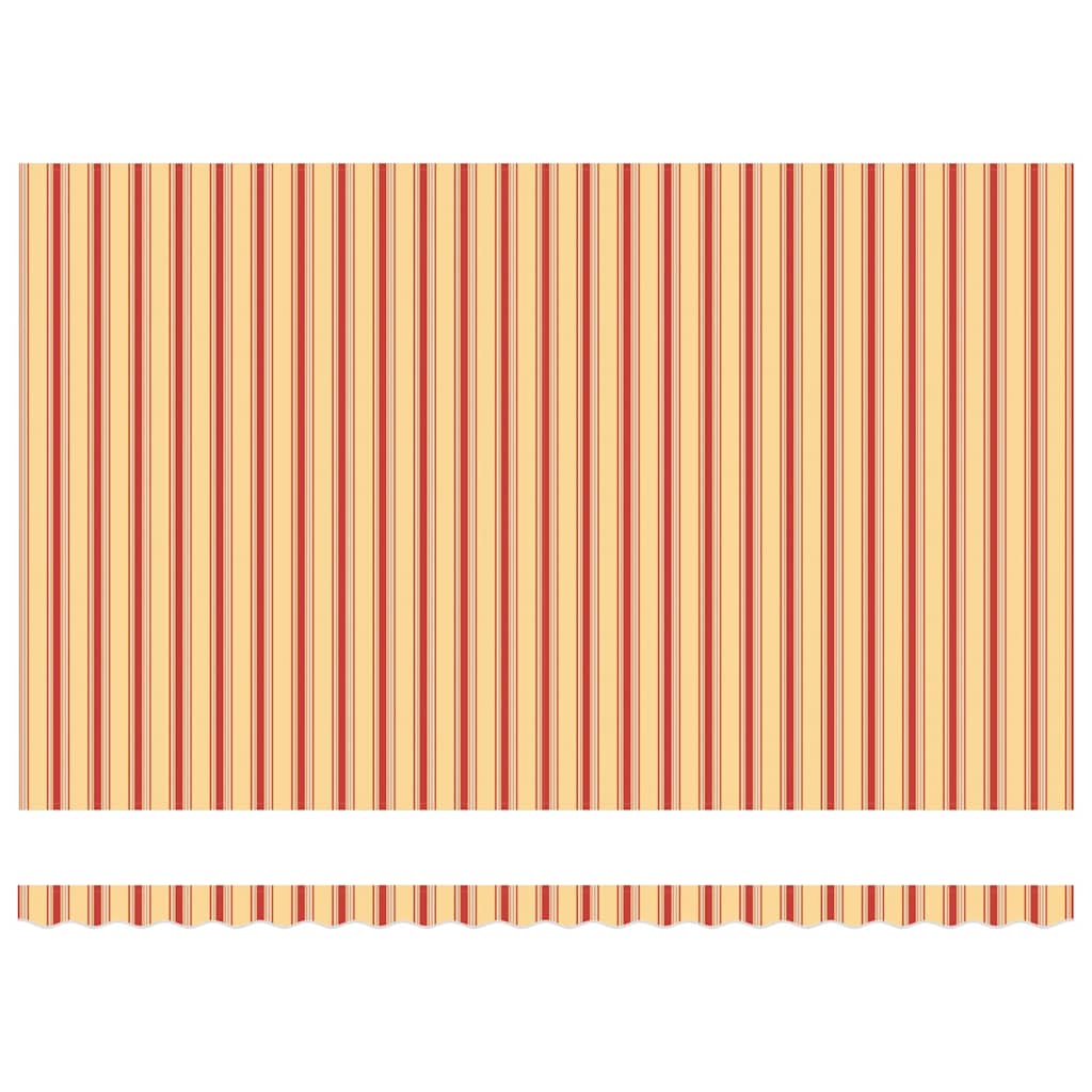 Retractable Awning Yellow and Orange 500 x 350 cm