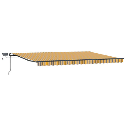 Retractable Awning Multicolour 500 x 350 cm