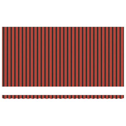 Retractable Awning Retractable Orange and Brown 600 x 300 cm