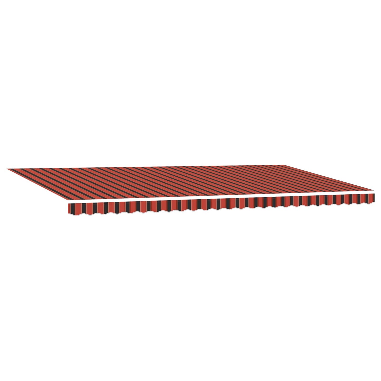 Retractable Awning Orange and brown 600 x 300 cm