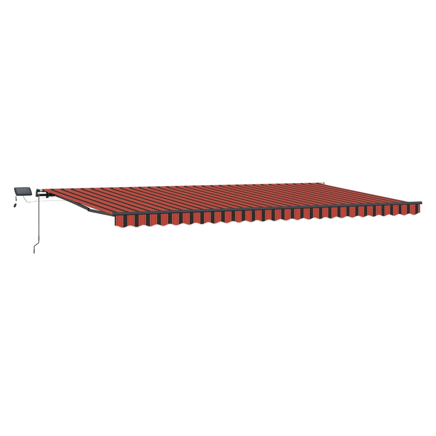 Retractable Awning Orange and brown 600 x 300 cm