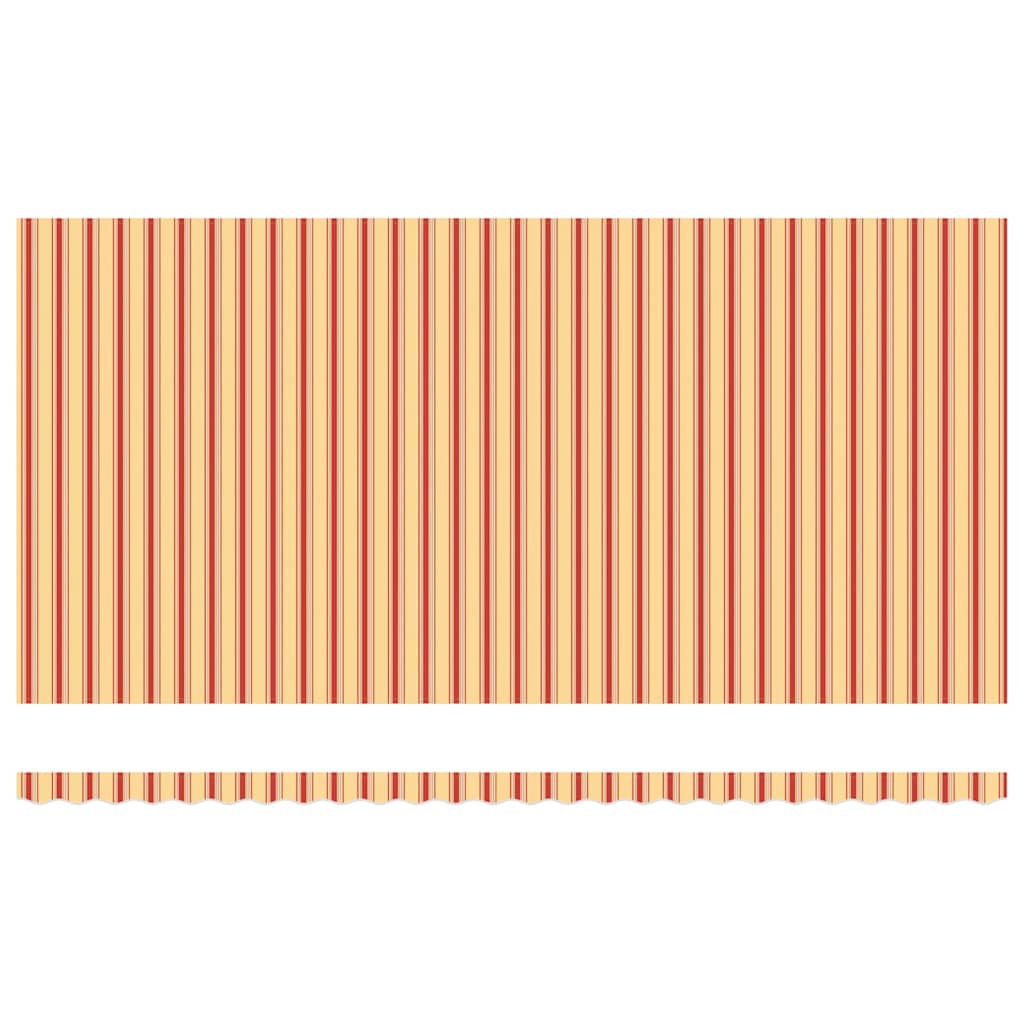 Retractable Awning Yellow and Orange 600 x 300 cm