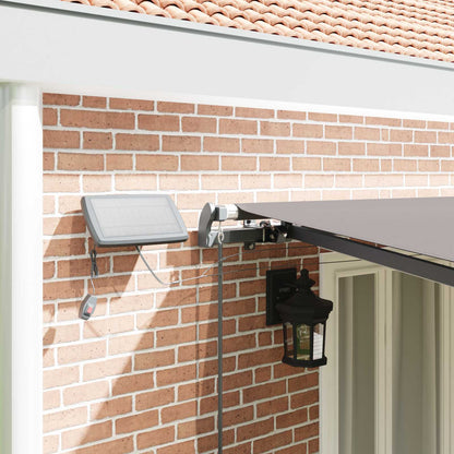 Retractable Awning Light grey 600 x 300 cm Fabric