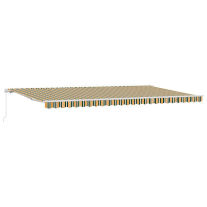 Retractable Awning Retractable Manual Multicolour 600 x 300 cm