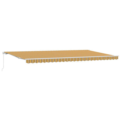 Retractable Awning Retractable Manual Multicolour 600 x 350 cm