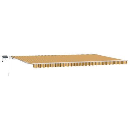 Retractable Awning Multicolour 600 x 350 cm