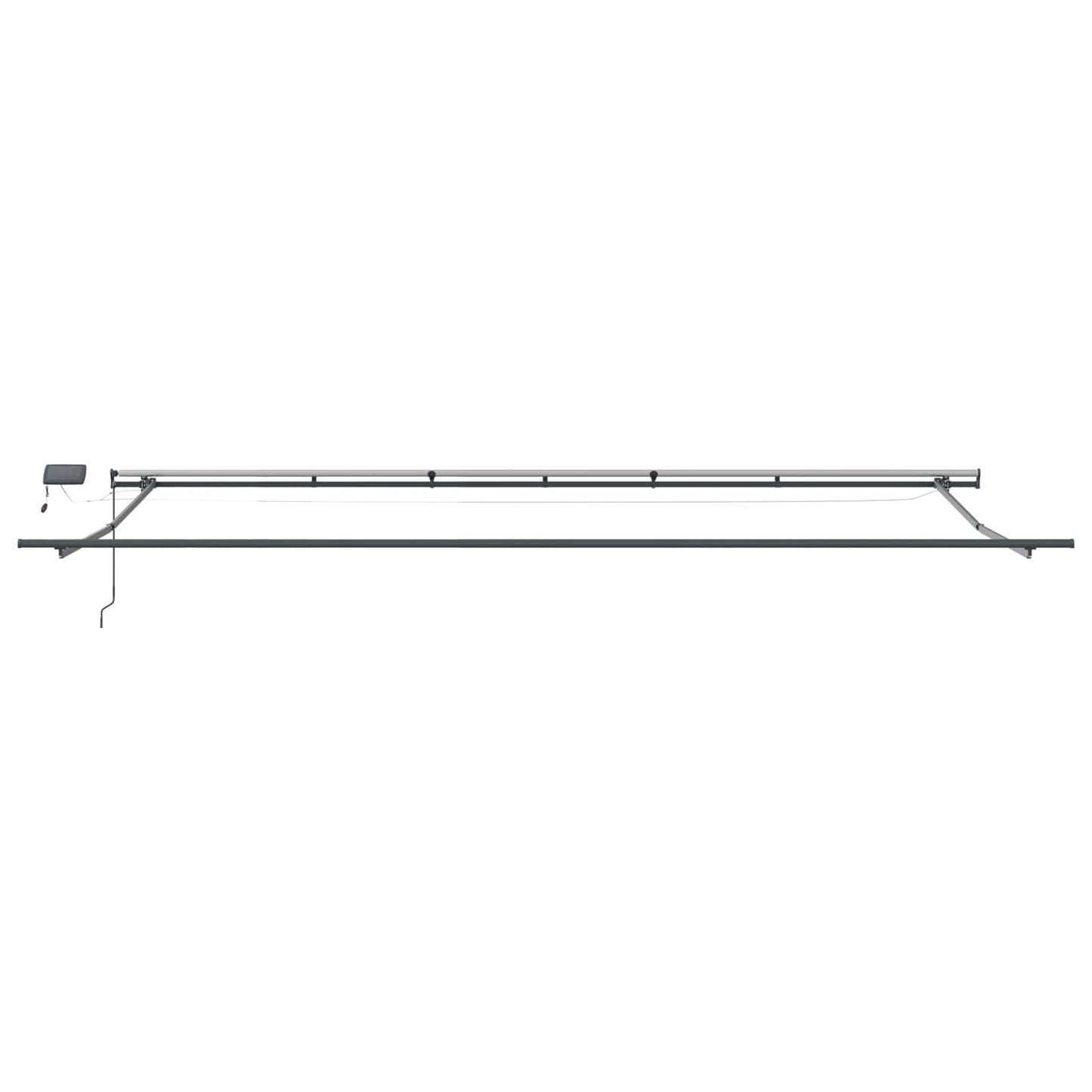 Retractable Awning Beige 600 x 350 cm Fabric