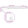 Awning Manual White 600 x 350 cm Polyester