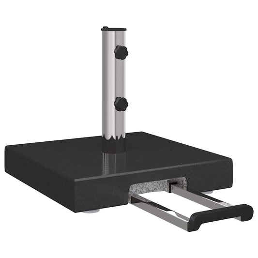 Parasol Base Black 41 x 41 x 37 cm Granite