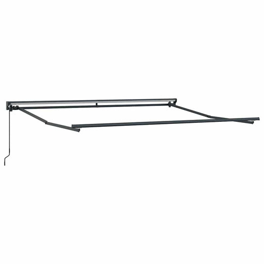 Awning Frame Manual Adjustable Anthracite 3.5 x 2.5 m Steel