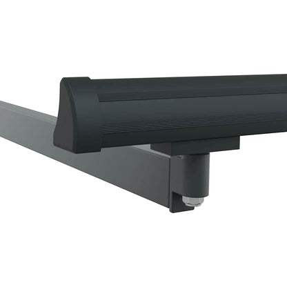 Awning Frame Manual Adjustable Anthracite 4.5 x 3 m Steel