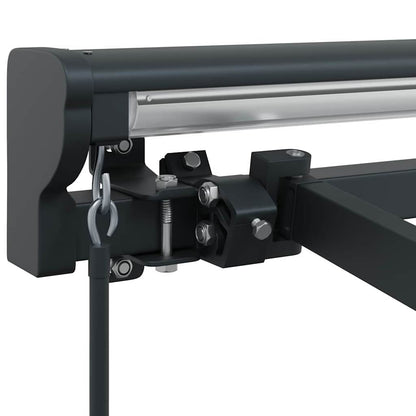 Awning Frame Manual Adjustable Anthracite 4.5 x 3 m Steel