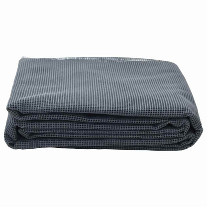 Tent Carpet Anthracite 250 x 250 cm Polyester