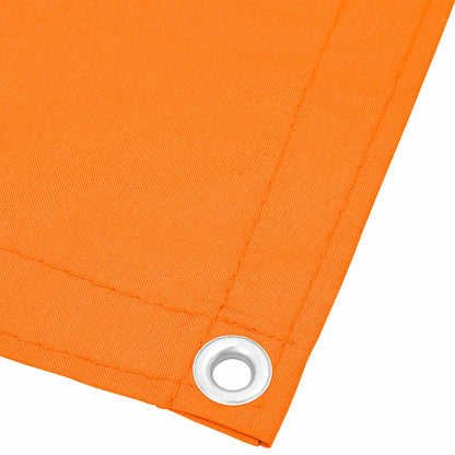Balcony Screen Orange 90x800 cm 100% Polyester Oxford