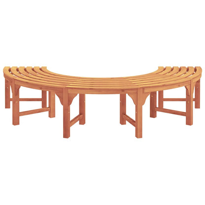 Tree Bench 2 pcs Natural 160 x 80 x 45cm Solid Eucalyptus Wood
