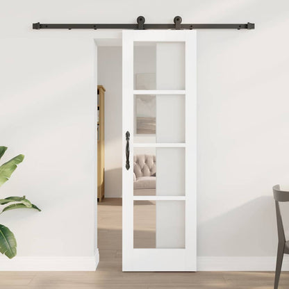 Sliding Door ORKDAL White and Black 61 x 198.5 cm