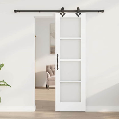 Sliding Door ORKDAL White and Black 61 x 198.5 cm