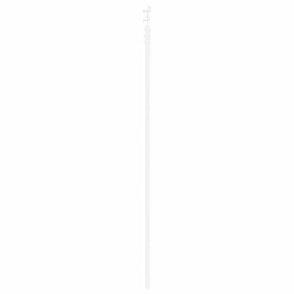 Sliding Door White 83 x 211 cm Solid Pine Wood and Glass