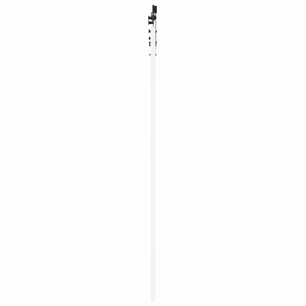 Sliding Door White and Black 83 x 211 cm
