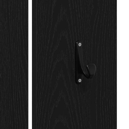 Hallway Furniture Set Wall-mounted 5 pcs Engineered Wood