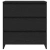 2-Piece Sideboards in Black Oak Engineered Wood