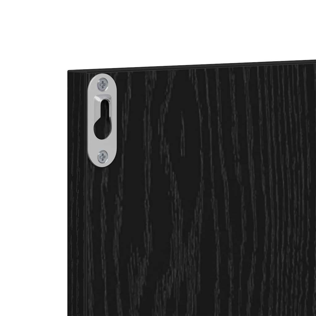 Hallway Furniture Set Wall-mounted 6 pcs Engineered Wood
