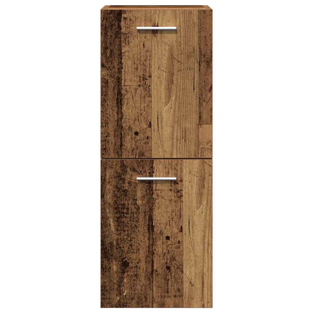 Bathroom Furniture Set 5 pcs Brown Engineered Wood