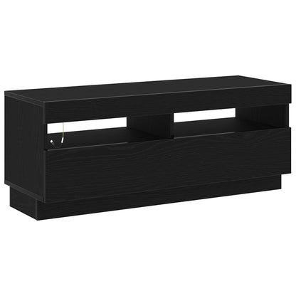 TV Cabinet Set 2 pcs Black 200 x 35 x 40 cm Engineered Wood
