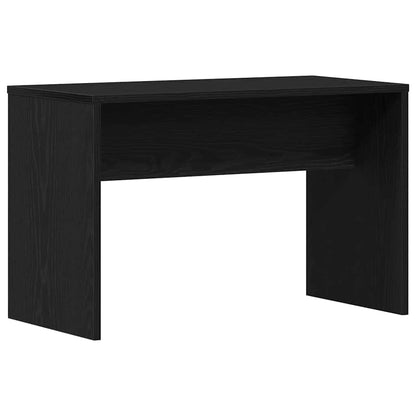 LED Dressing Table Set 2 pcs Black Oak Engineered Wood