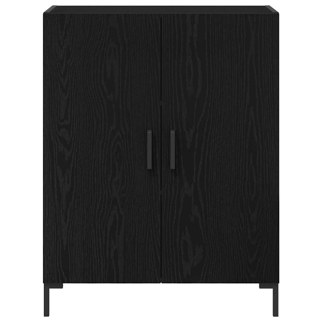 Highboard Black Oak 69.5 x 34 x 180 cm Engineered Wood