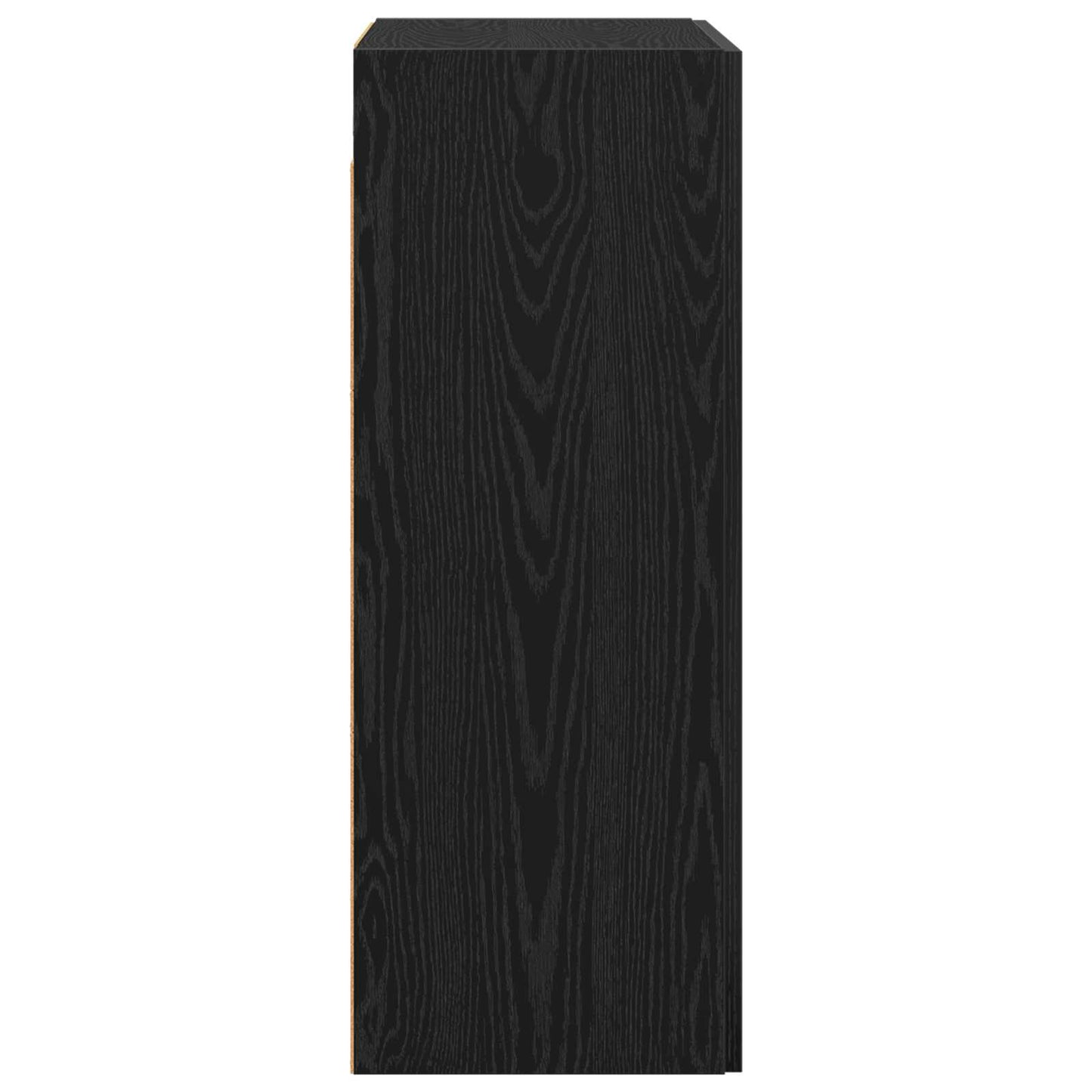 Wall-Mounted Cabinet 2 pcs Black Oak 69.5 x 34 x 90 cm
