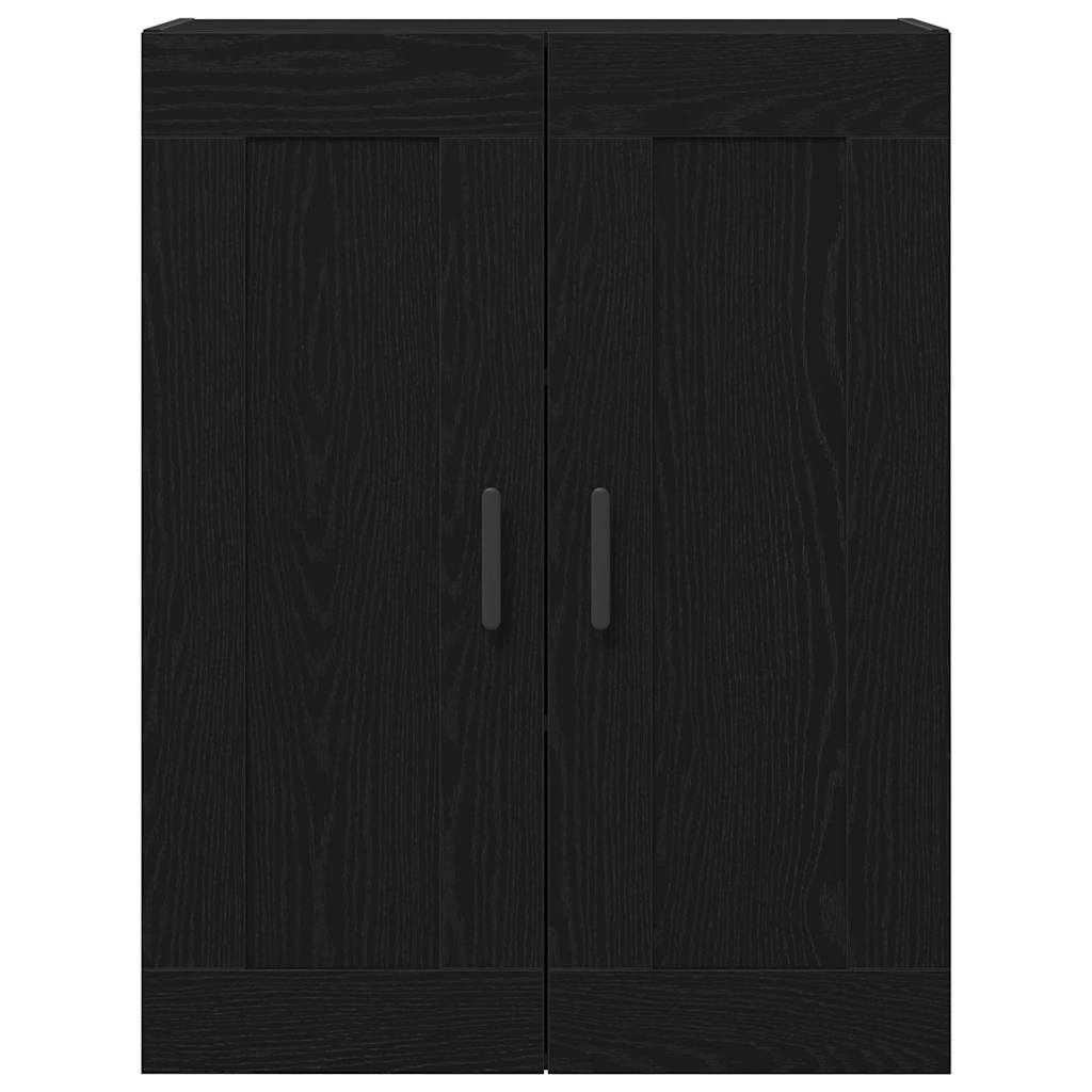 Highboard Black Oak 69.5 x 34 x 180 cm Engineered Wood