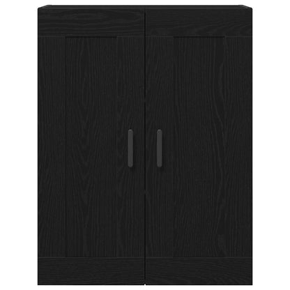 Highboard Black Oak 69.5 x 34 x 180 cm Engineered Wood