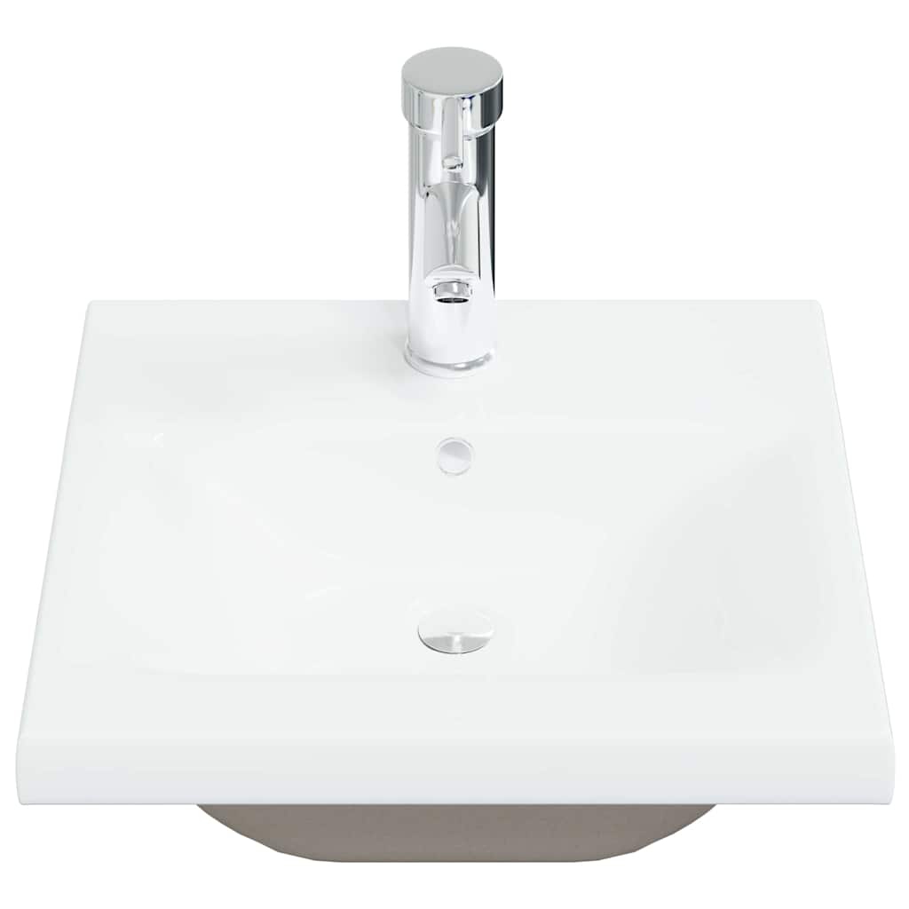 Bathroom Sink Cabinet Black Oak 41 x 39 x 62 cm Engineered Wood