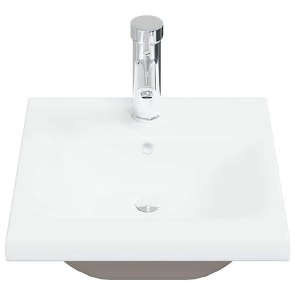 Bathroom Sink Cabinet Black Oak 41 x 39 x 62 cm Engineered Wood
