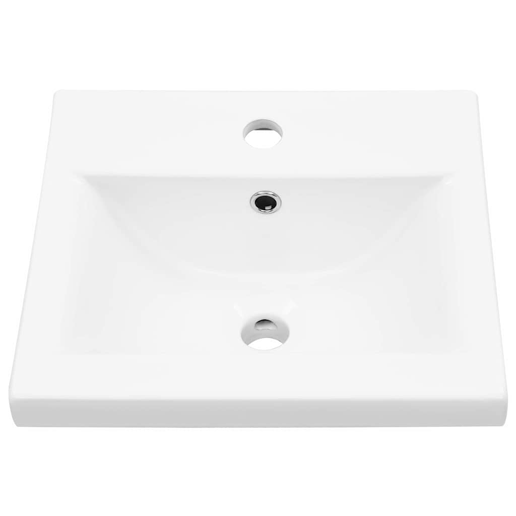 Bathroom Sink Cabinet Black Oak 41 x 39 x 62 cm Engineered Wood