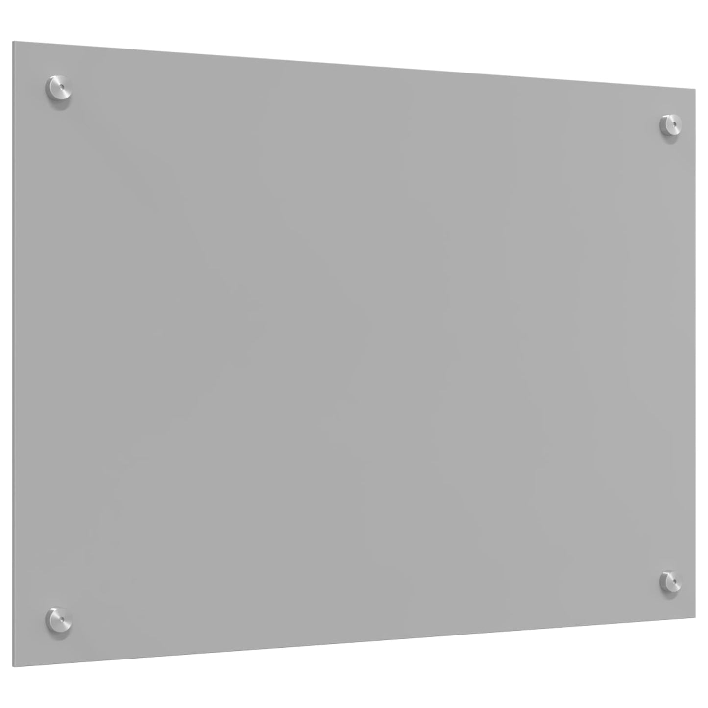 Kitchen Backsplash Light Grey 70 x 50 cm Tempered Glass