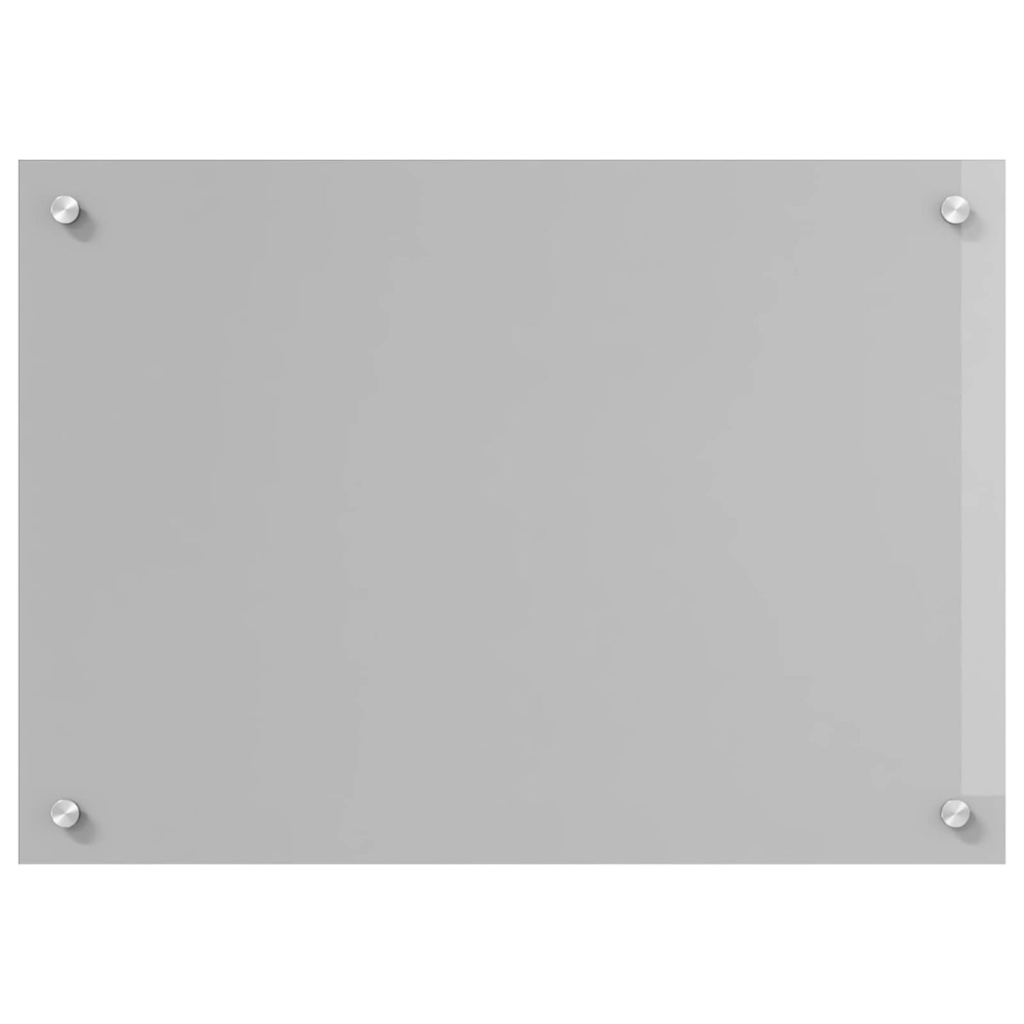Kitchen Backsplash Light Grey 70 x 50 cm Tempered Glass