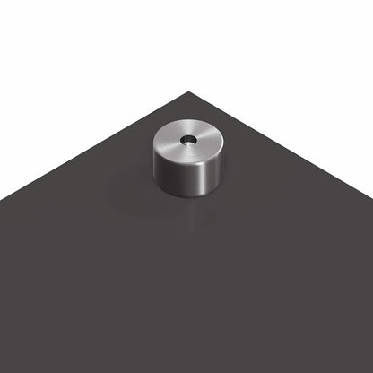 Kitchen Backsplash Dark grey 80 x 50 x 0.6 cm Tempered Glass